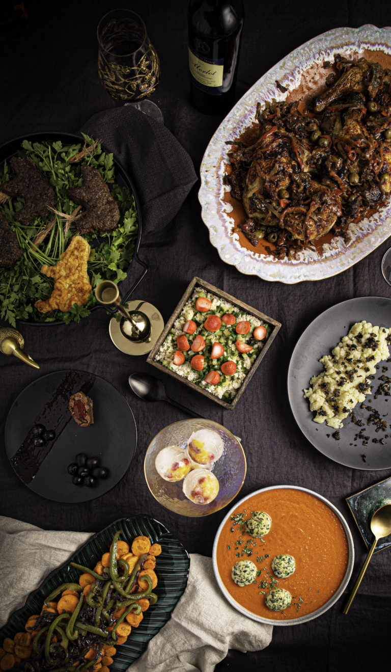 Ta'am Immersive 10 Plagues Seder Menu - Image: Sophy Weiss Photography