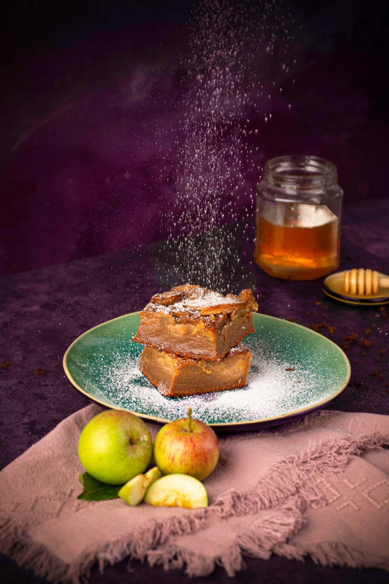 Spiced Apple and Honey Cake