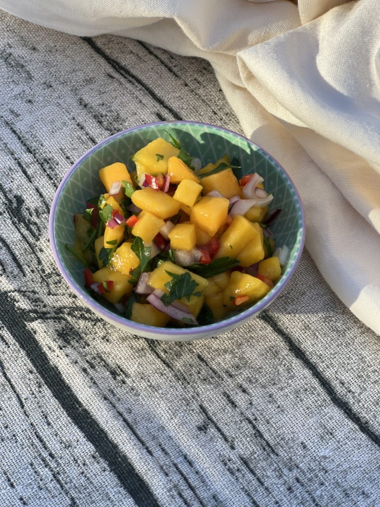 Mango, Lime & Chilli Salsa